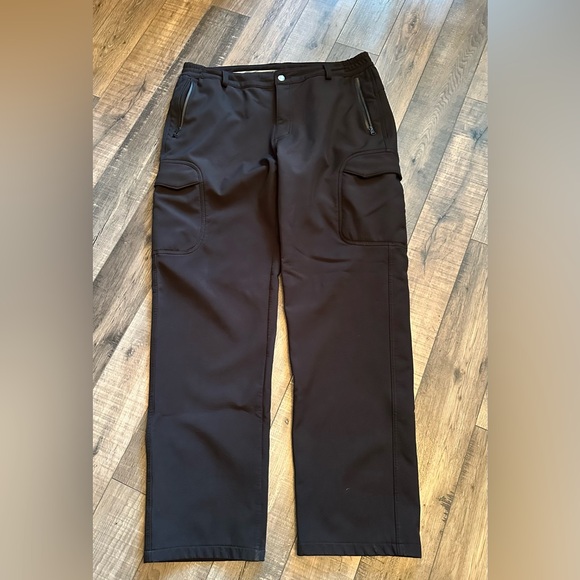 Free Soldier tactical gear pants black fleece lined size 38 X 34 - Picture 1 of 6